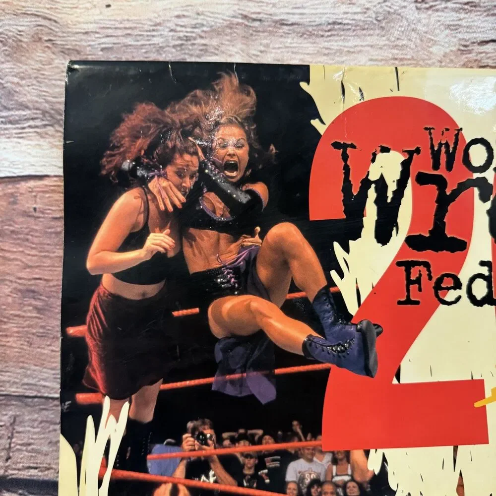 WWF 2001 Poster Calendar World Wrestling Federation Stone Cold Undertaker Chyna